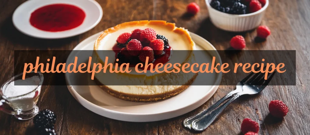 philadelphia cheesecake recipe