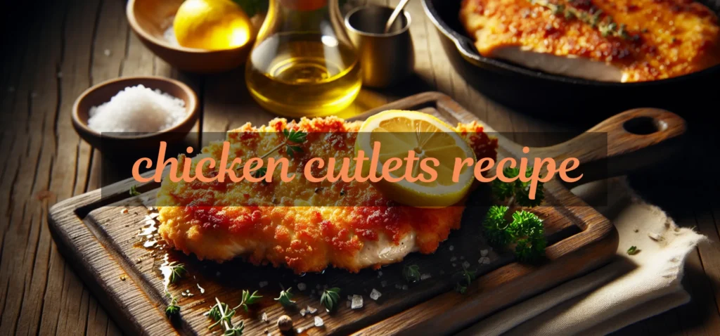 chicken cutlets recipe