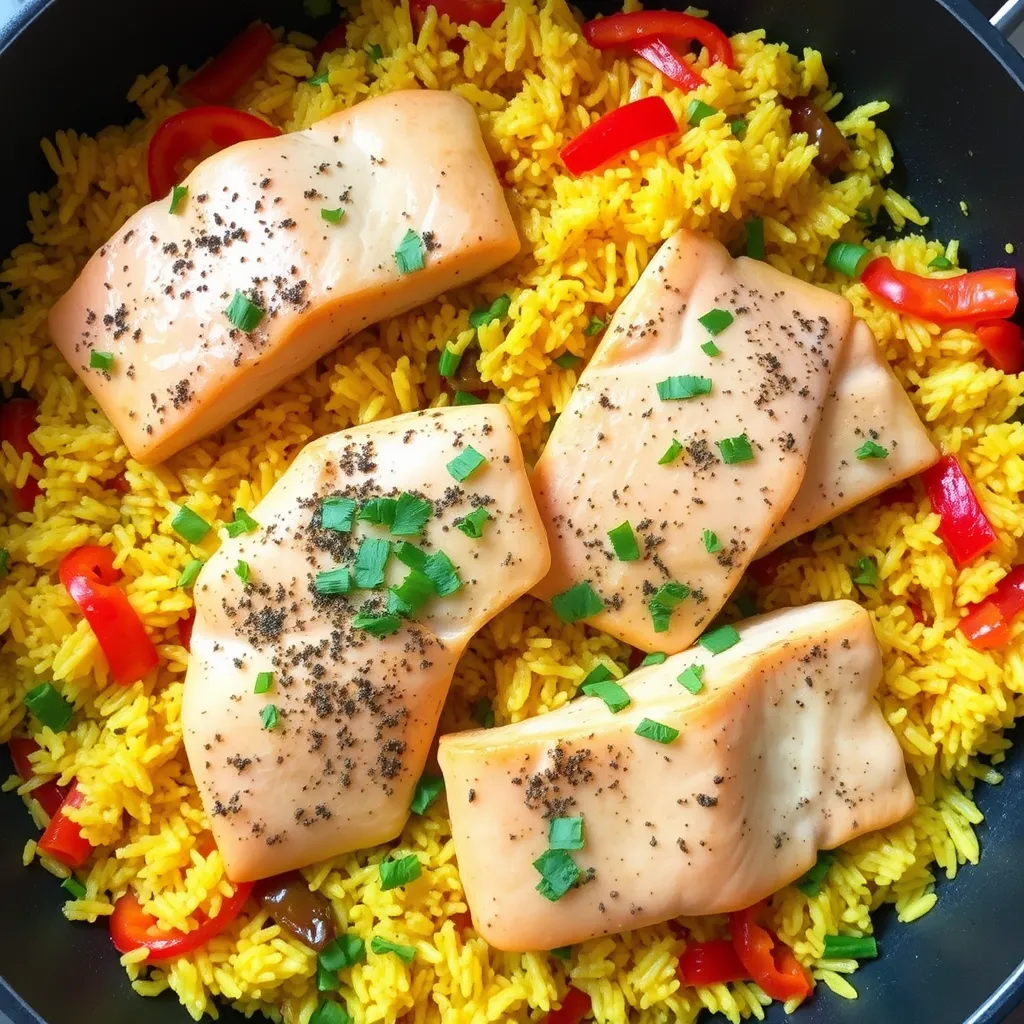 salmon and rice recipe