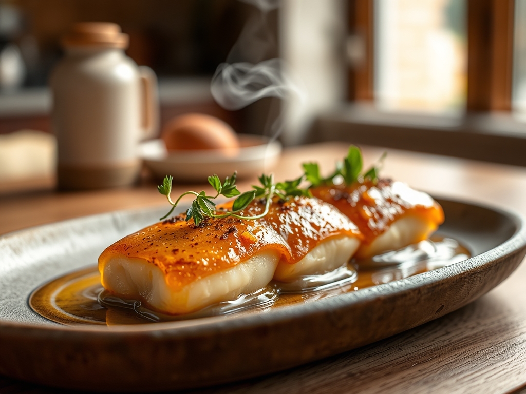 Honig Glasierte Birnen