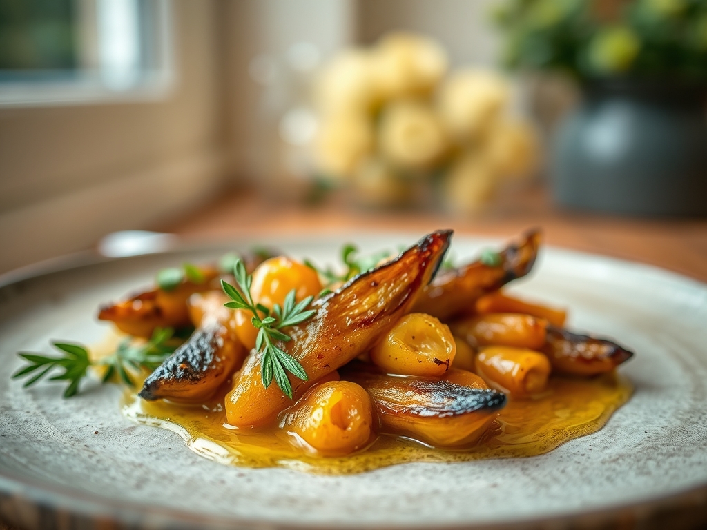 Honig Glasierte Zwiebeln