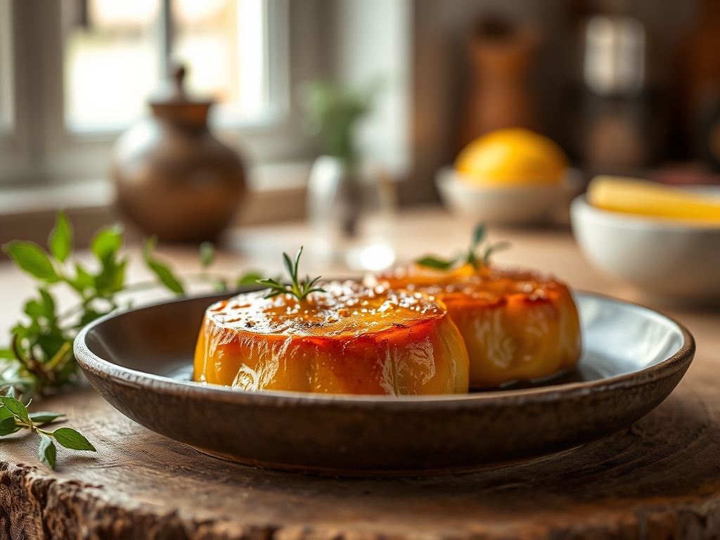 Honig Glasur fuer Pute