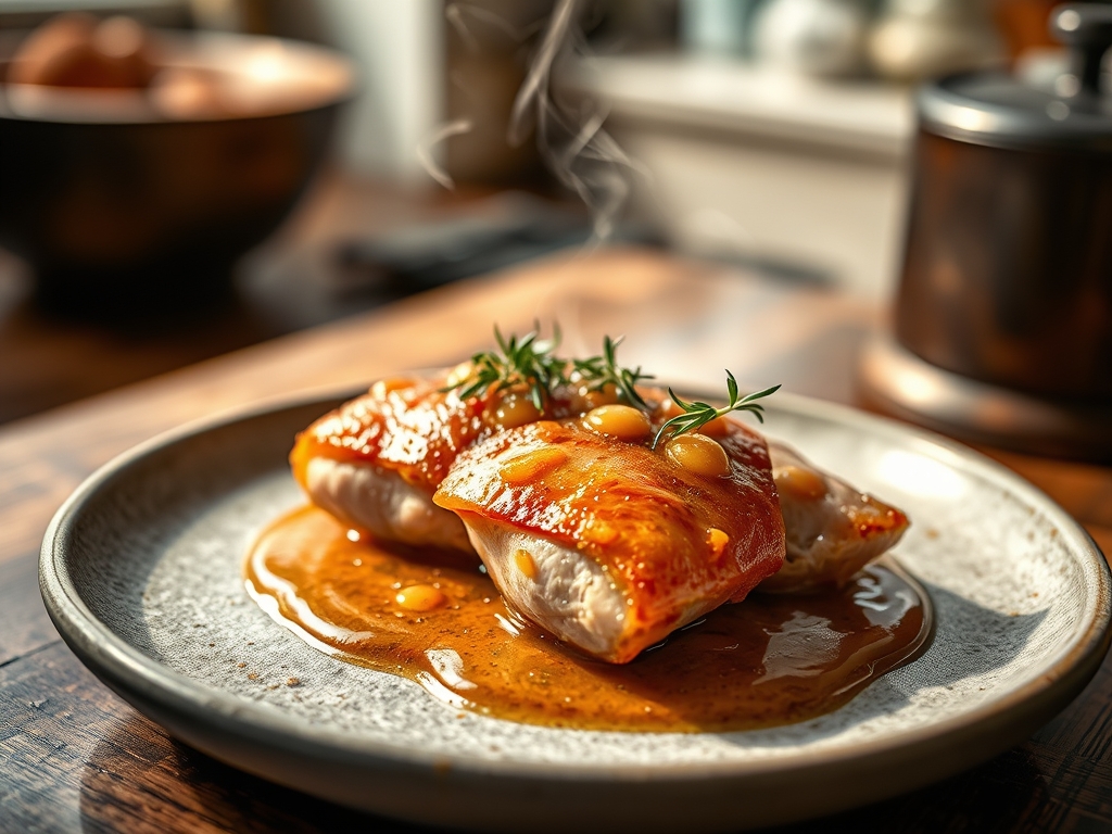 Honig Glasur fuer Schinken