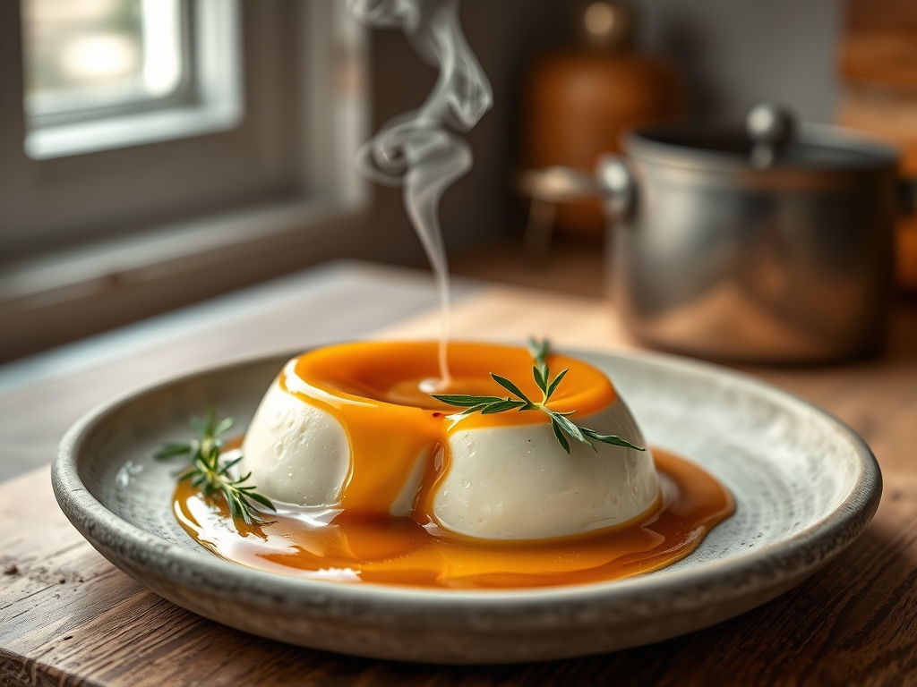 Karamell Eiscreme hausgemacht