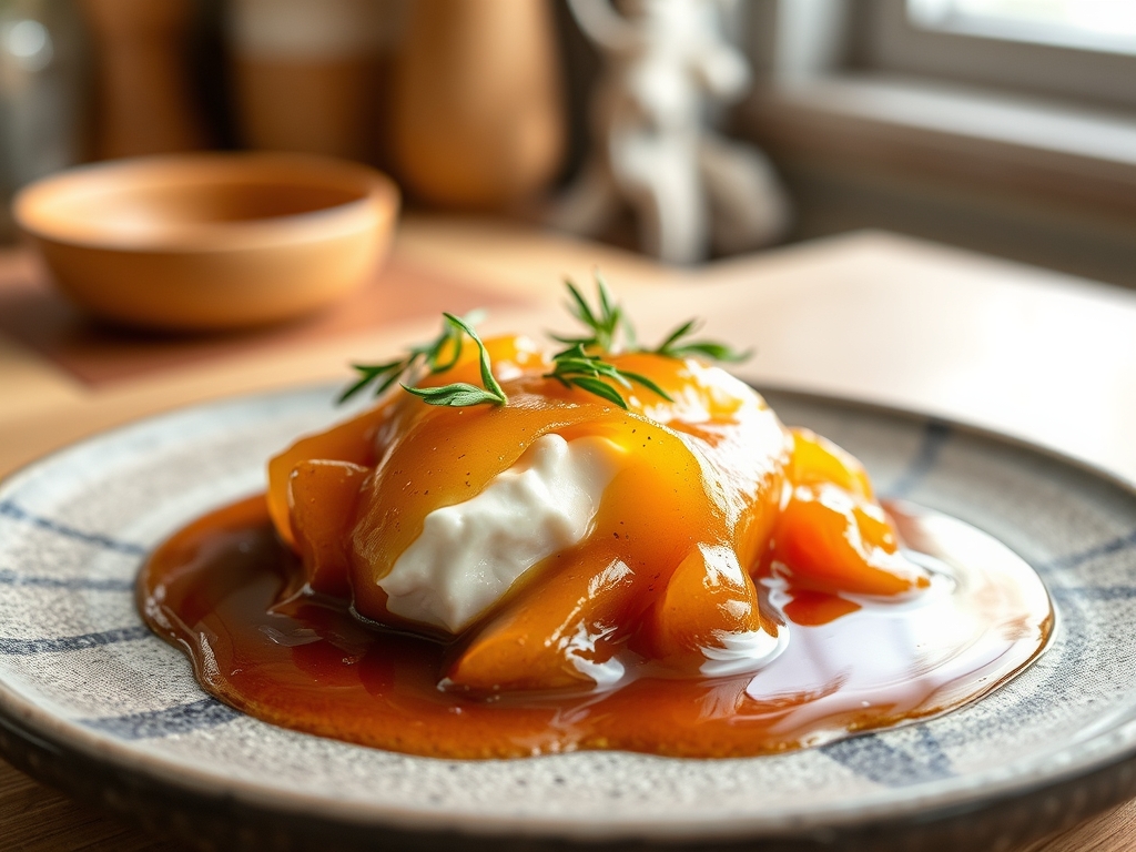 Karamell Sauce fuer Eis