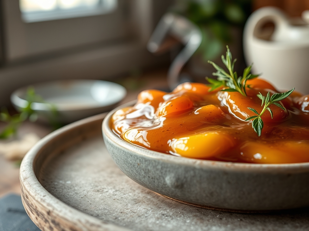 Karamell Sauce fuer Kuchen