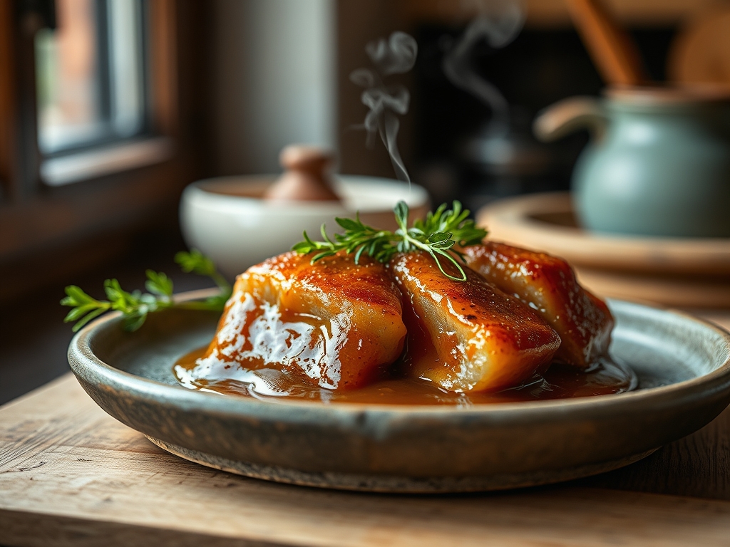 Karamell Wuerfel klebrig