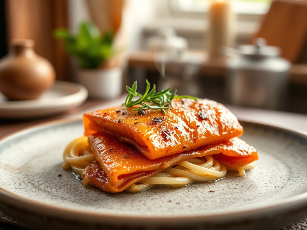 Klebrige Feigen mit Ziegenkaese