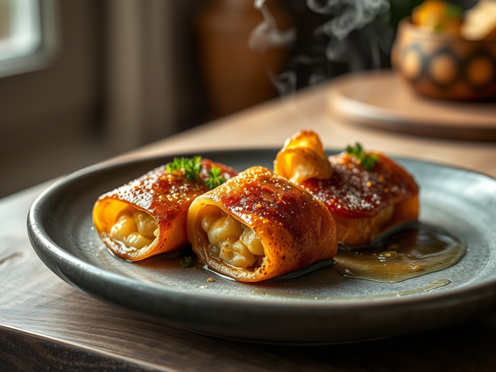 Klebrige Garnelen suess sauer