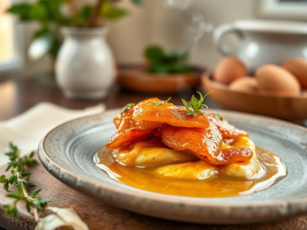 Klebrige Honig Senf Sauce