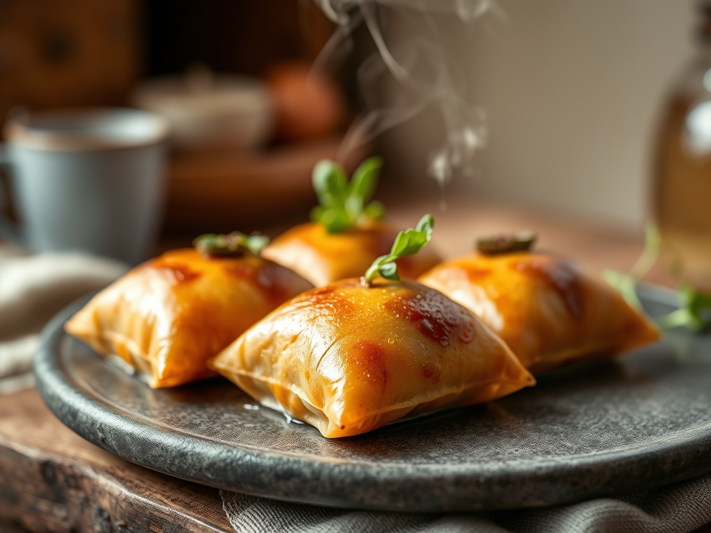 Klebrige Kirschtaschen suess