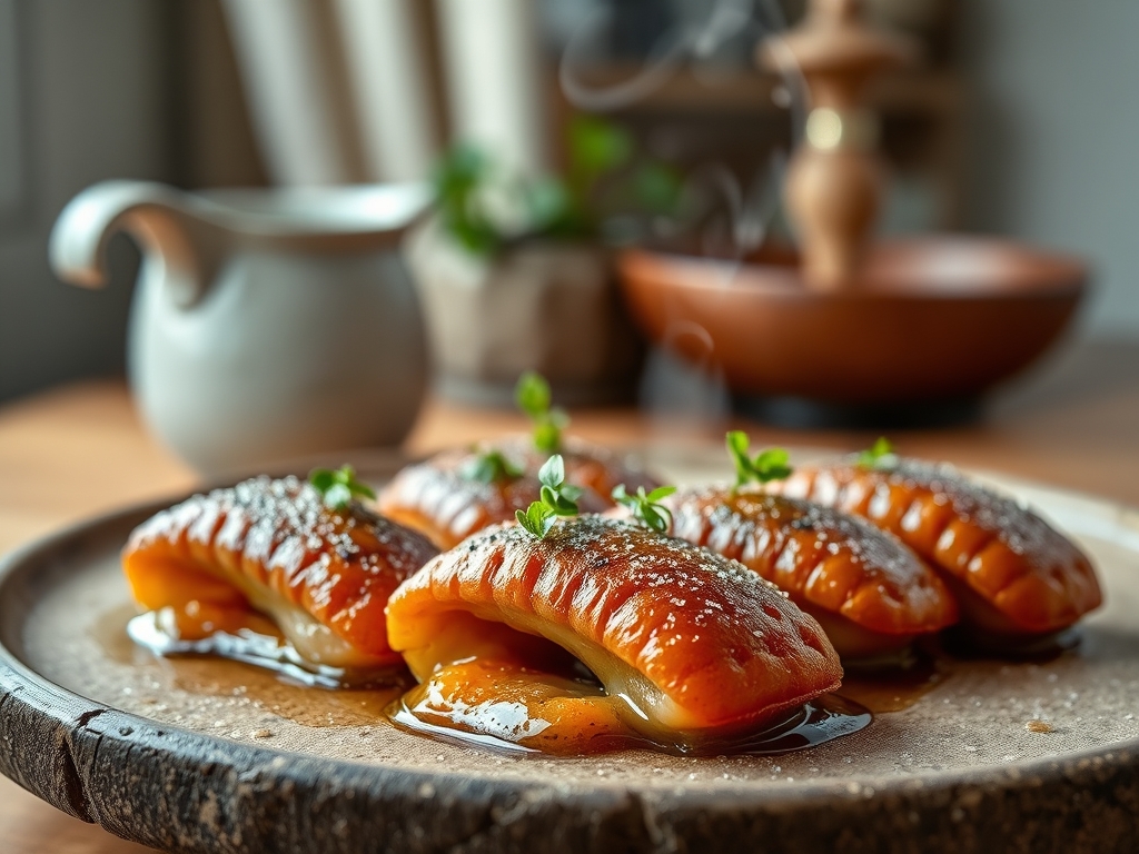 Klebrige Mohnschnecken Glasur