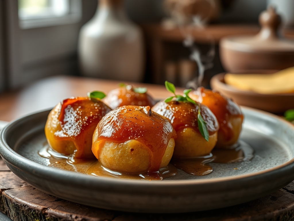 Klebrige Nougathörnchen