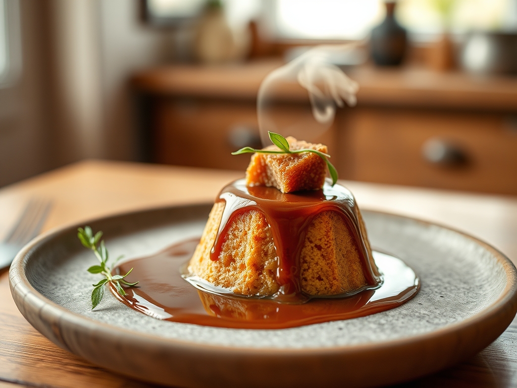 Klebriger Toffee Pudding