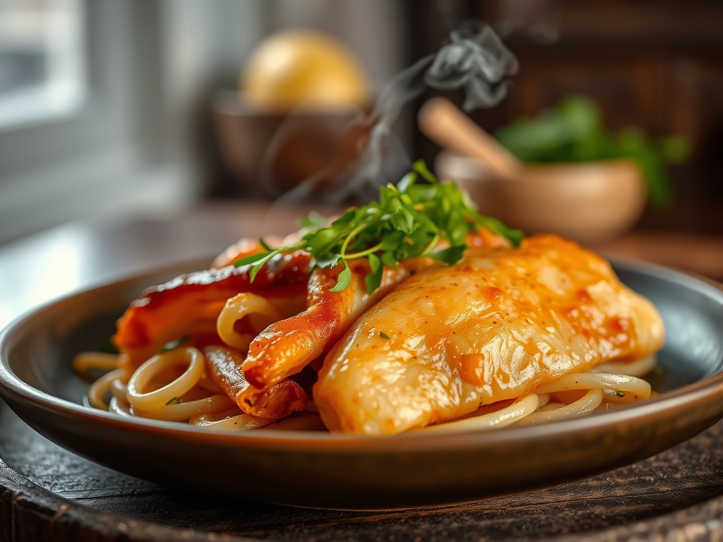 Klebriges Gemuese Wok